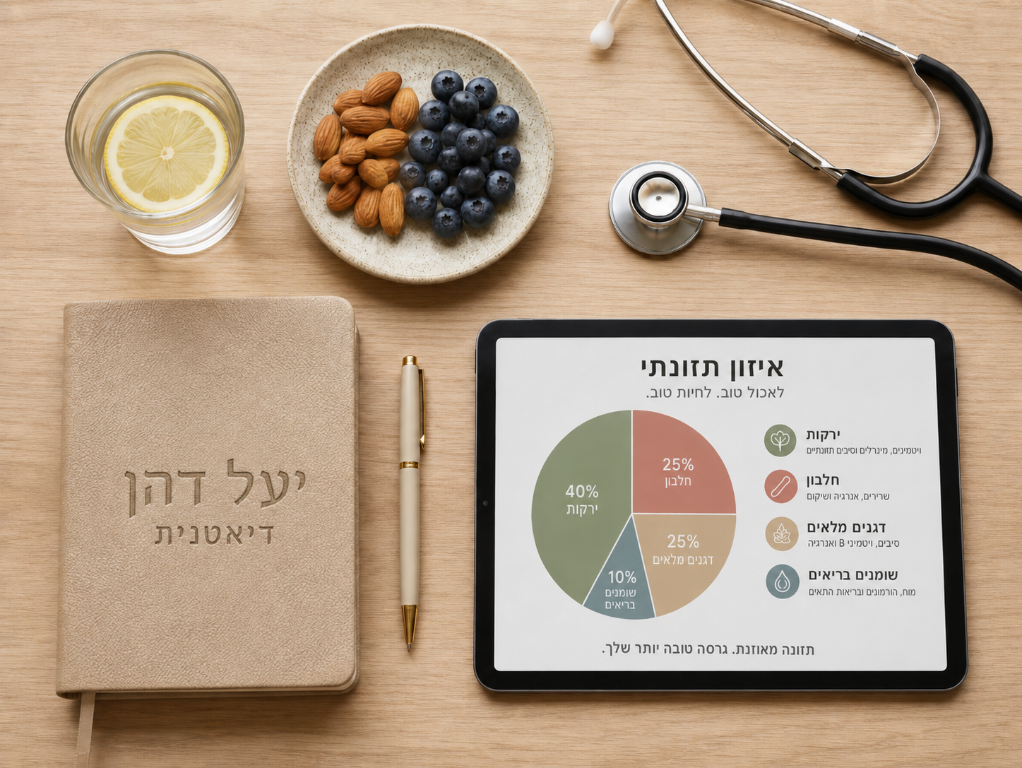 שולחן הקליניקה של יעל דהן